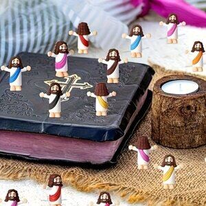 50 Little Jesus Figures Everyone Needs a Little Jesus Easter Gifts Church NWT